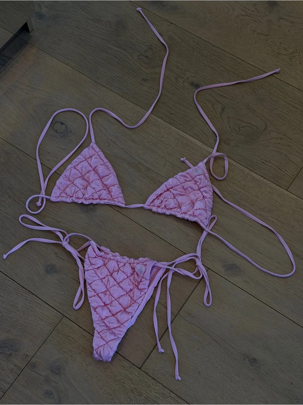 Frankie’s Bikinis Pink Bikini